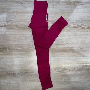 Dark pink Gymshark Leggings